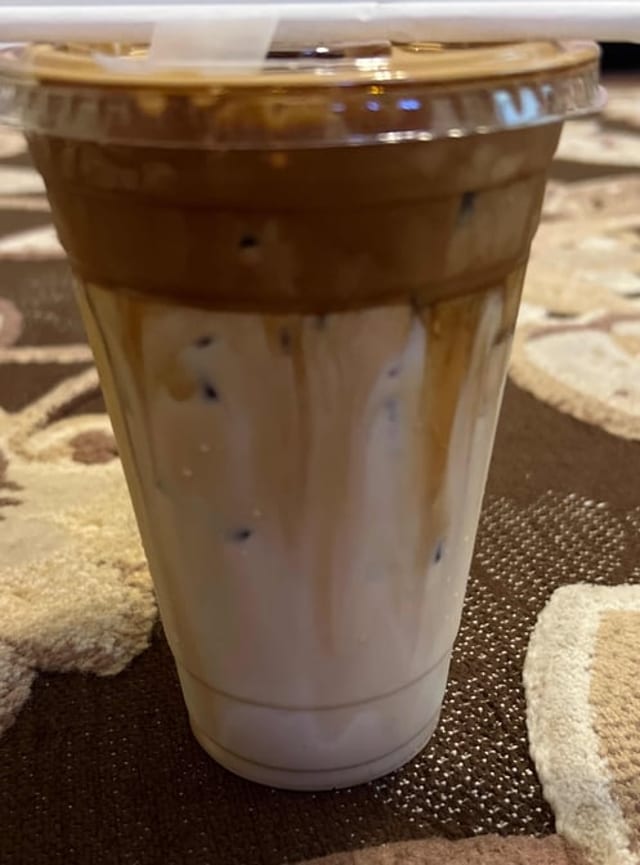 Dalgona Coffee.