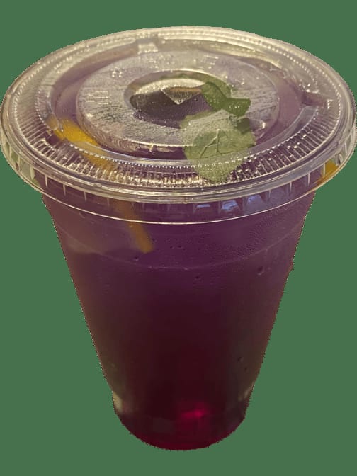 Butterfly Pea Lemon Tea.