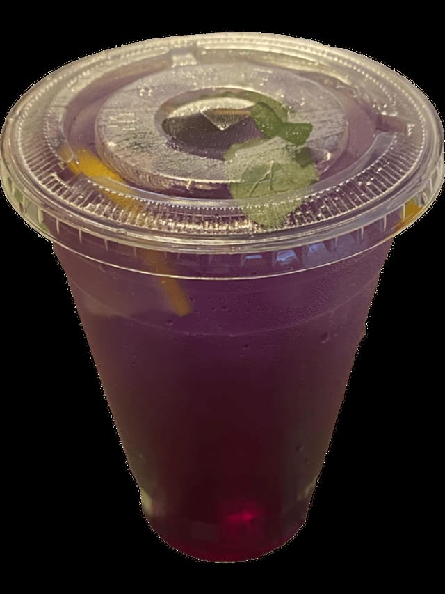 Butterfly Pea Lemon Tea.