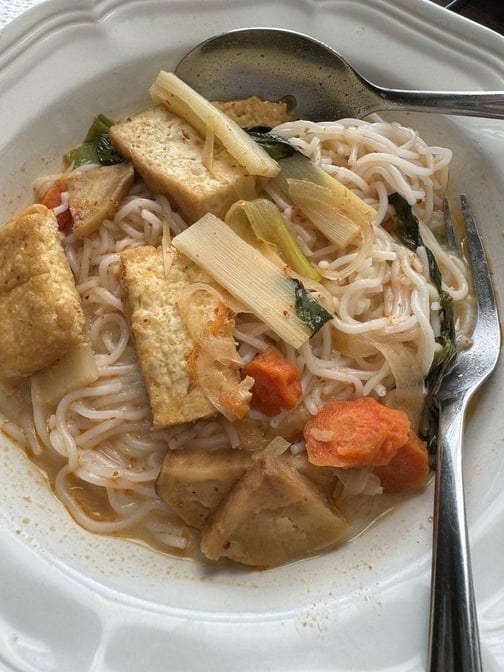 Tofu Red Curry.