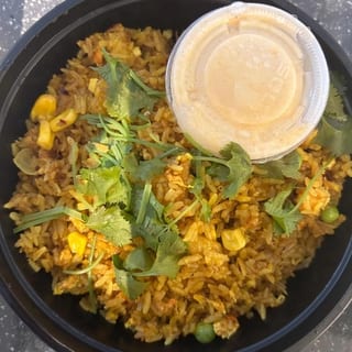 Tofu Curry Lemongrass Fried Rice