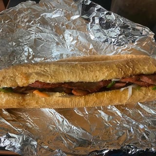 Char Siu Pork Sandwich